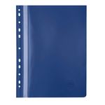 Dosar A4 Noki Plastic cu Sina si Multiperforatii, Bleumarin fotografia produsului