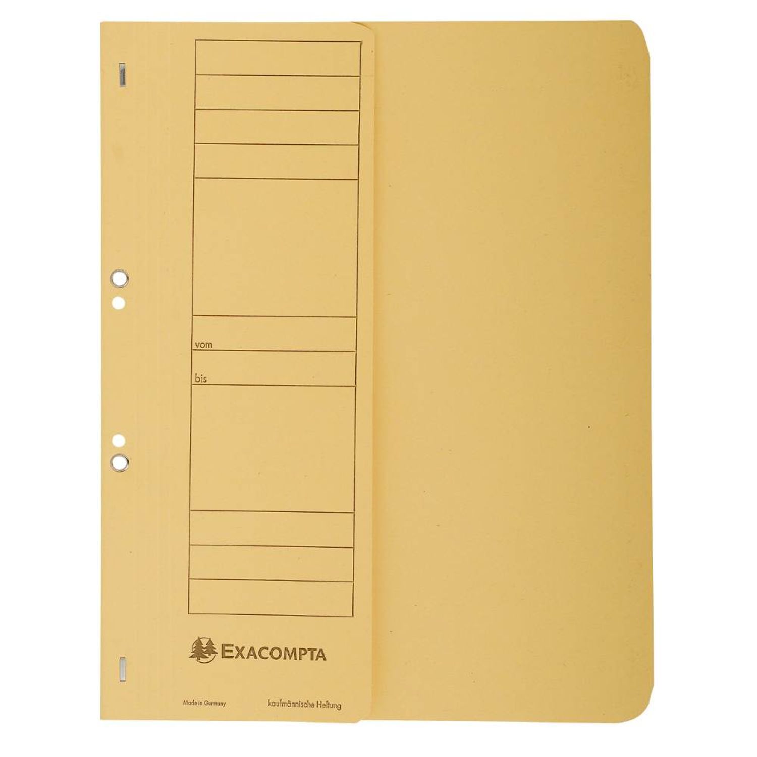 Dosar A4 cu Capse 1/2 Carton, Exacompta, Carton, LCMEX351604B fotografia produsului