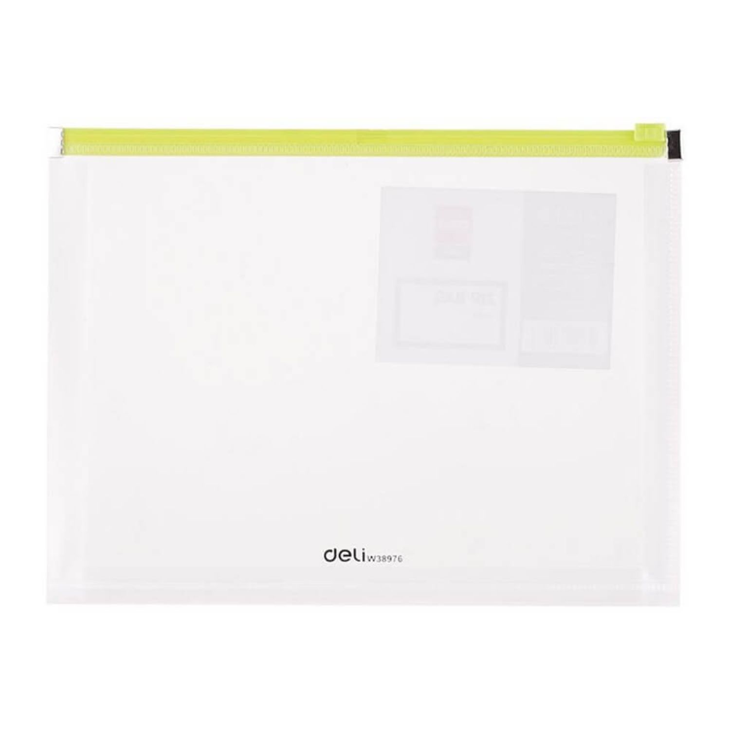 Mapa de Protectie B5 cu Burduf Deli, Tip Zip, LCMDLE38976PO fotografia produsului