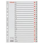 Index A4 Esselte, cu 20 Separatoare A-Z fotografia produsului