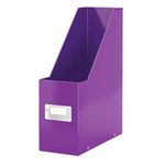 Suport Vertical Documente A4 din Carton Laminat Leitz Click and Store, Mov fotografia produsului