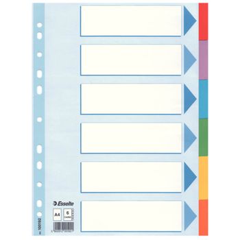 Separatoare cu Index din Carton Esselte Standard, A4