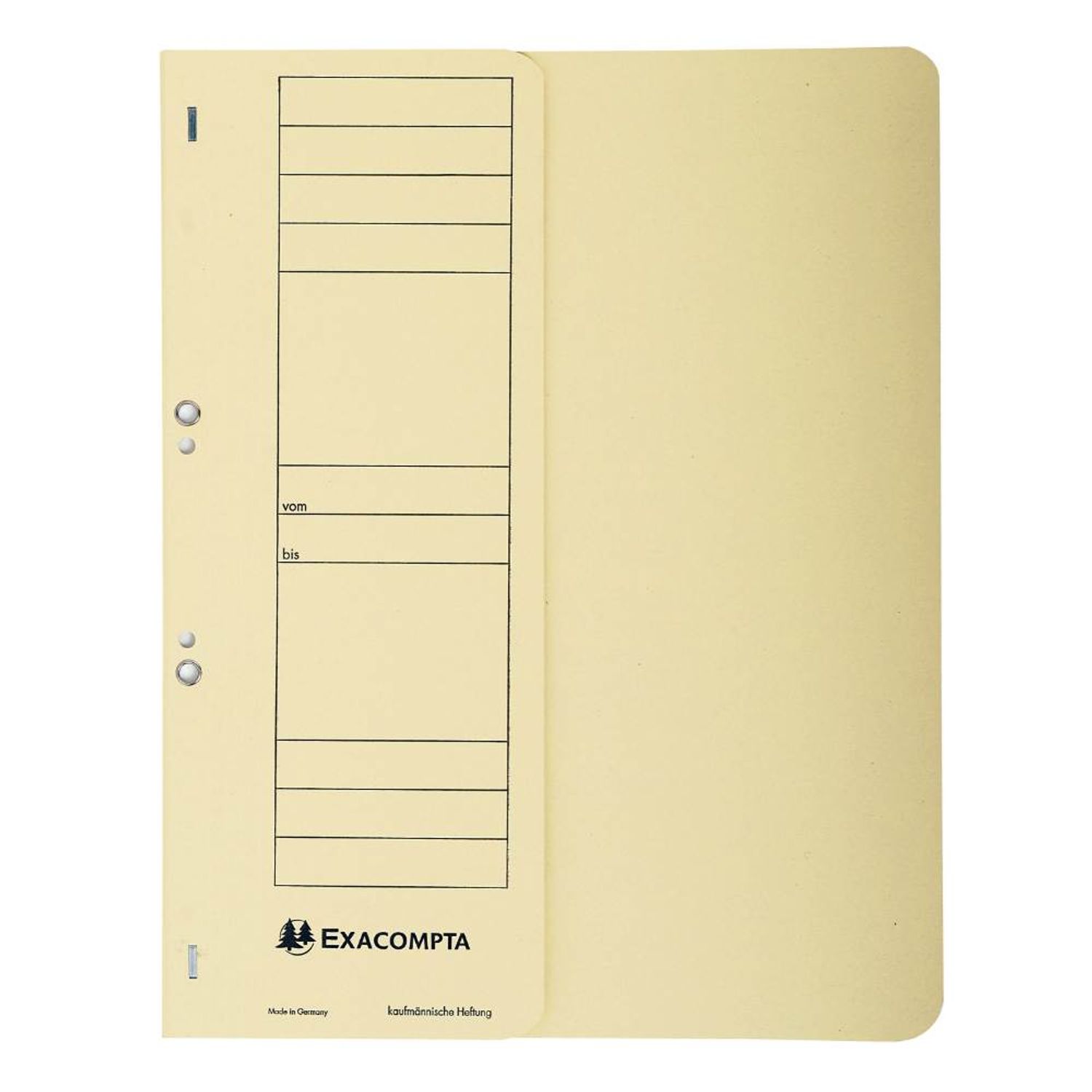 Dosar A4 cu Capse 1/2 Carton, Exacompta, Carton, LCMEX351622B fotografia produsului