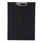 Clipboard Dublu A4 Deli Start, Material Plastic si Carton Negru fotografia produsului
