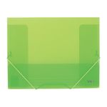 Mapa A4 cu Elastic Deli, Verde fotografia produsului