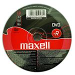 Set 10 DVD-R Inscriptibil Maxell, Capacitate 4.7 GB fotografia produsului