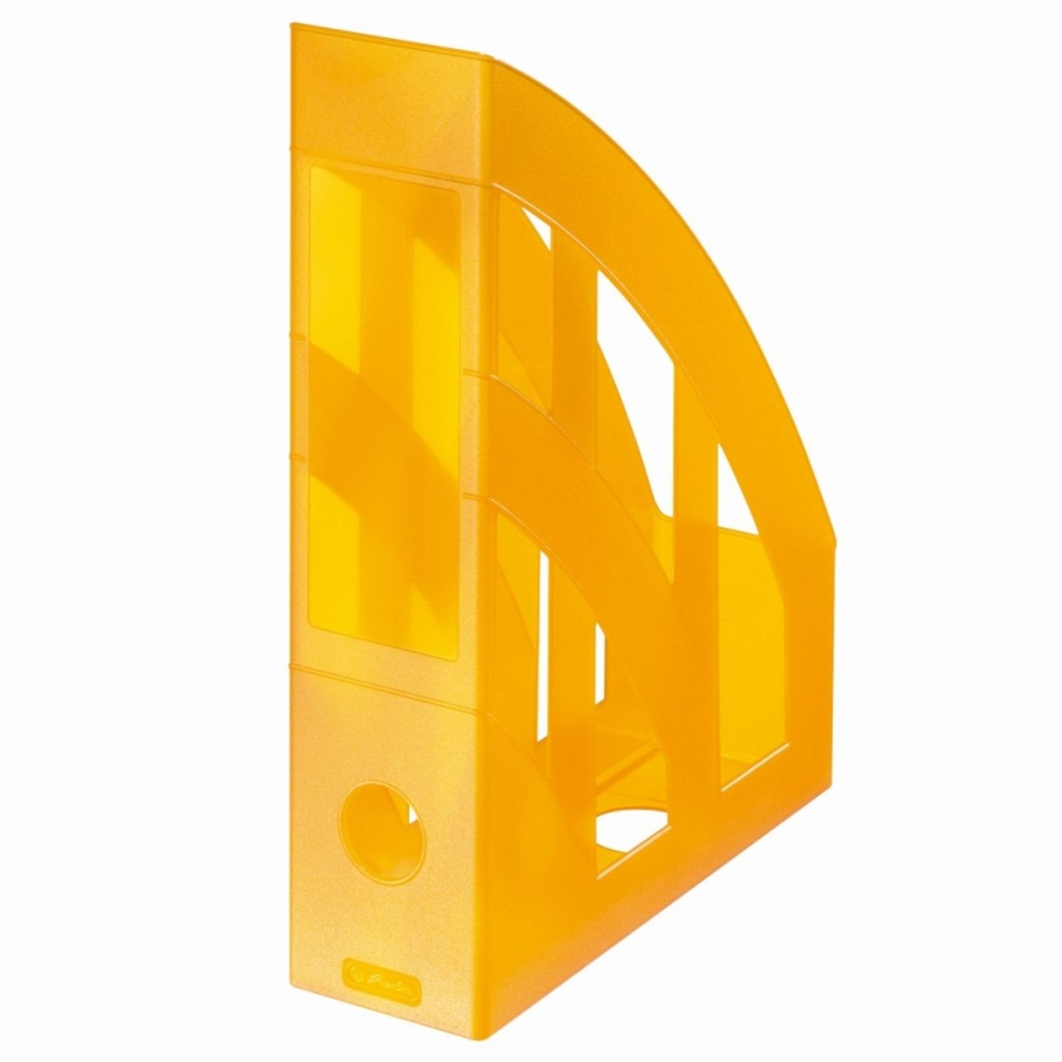 Suport Dosare Plastic A4 Orange Translucid fotografia produsului