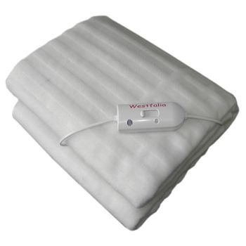 Patura electrica westfalia pentru incalzire, 3 trepte de temperatura,design ergonomic, alb
