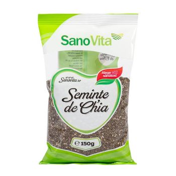 Seminte de Chia Sano Vita, 150g elefant.ro Alimentare & Superfoods