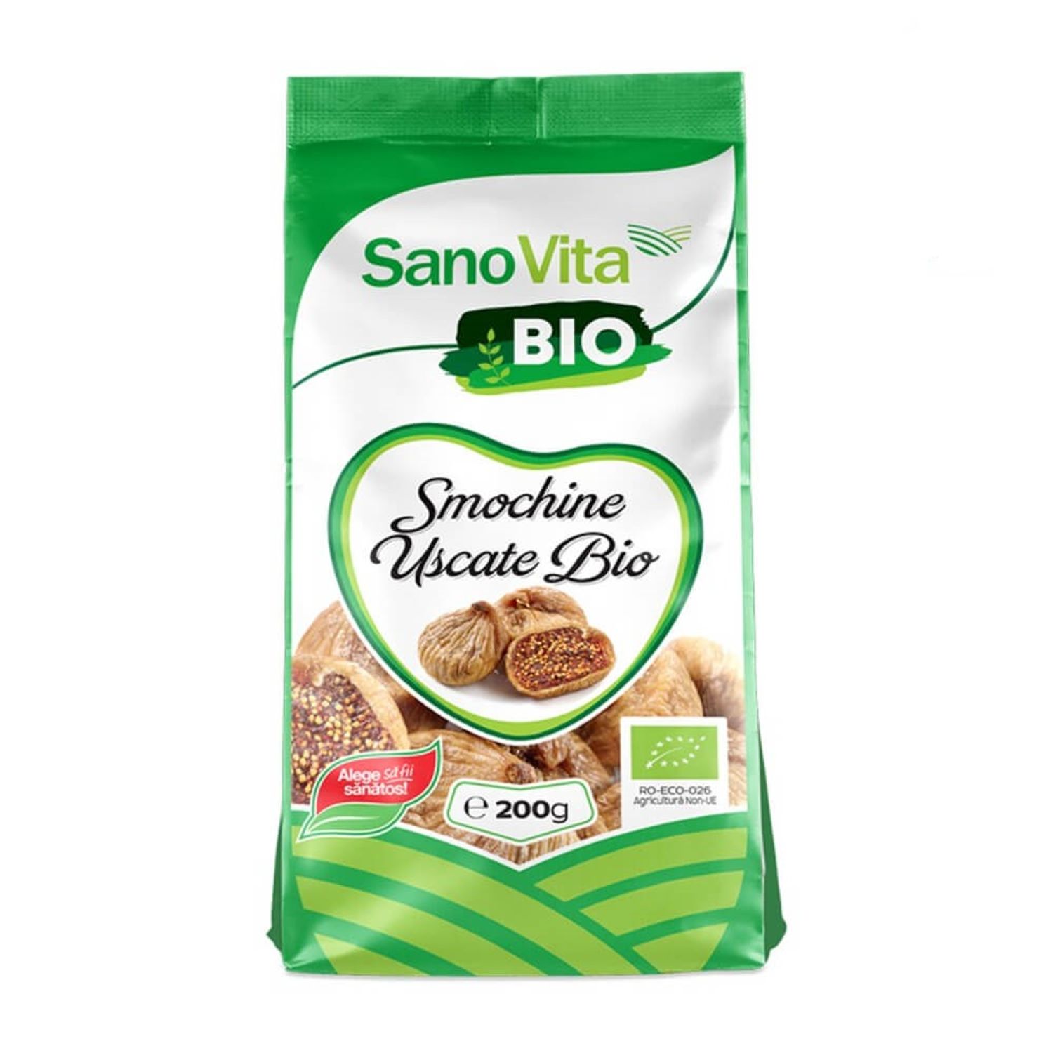 Smochine Uscate Sano Vita BIO, 200g fotografia produsului