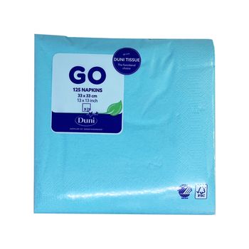 Servetele de masa duni mint blue, 125 buc/set
