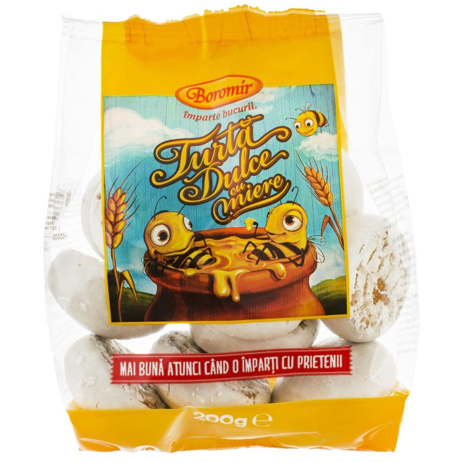Turta Dulce cu Miere Boromir, 200 g fotografia produsului