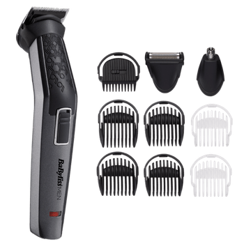 Aparat de tuns corded hair clipper, 5 trepte de tundere, lame mari din otel inoxidabil,albastru/negru