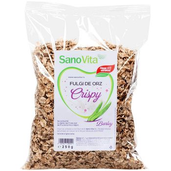 Fulgi de orz crispy sano vita, 250 g