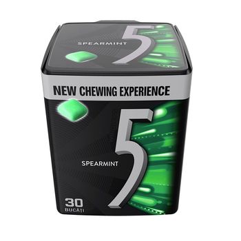 Guma de mestecat five spearmint, 30 buc