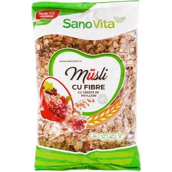 Musli cu fibre sano vita 400g, musli