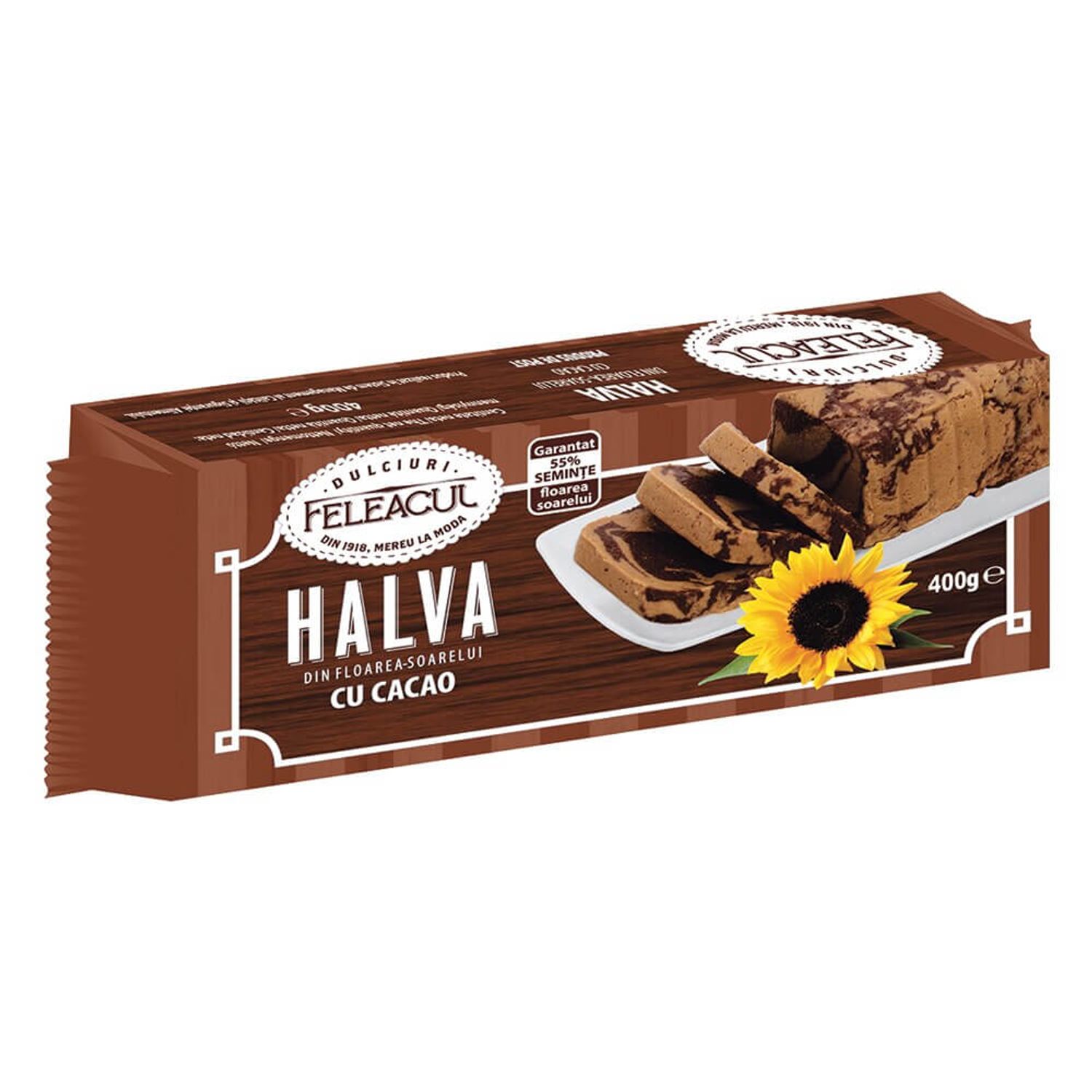 Halva cu Cacao BOROMIR, 400 g fotografia produsului