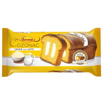 Cozonac boromir cu crema de lapte, 450 g