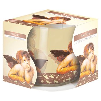 Lumanare parfumata aura, pahar de sticla, mon3047ag