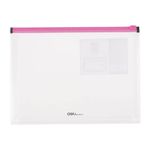 Mapa de Protectie A4 cu Burduf Deli, Tip Zip, LCMDLE38975RZ fotografia produsului
