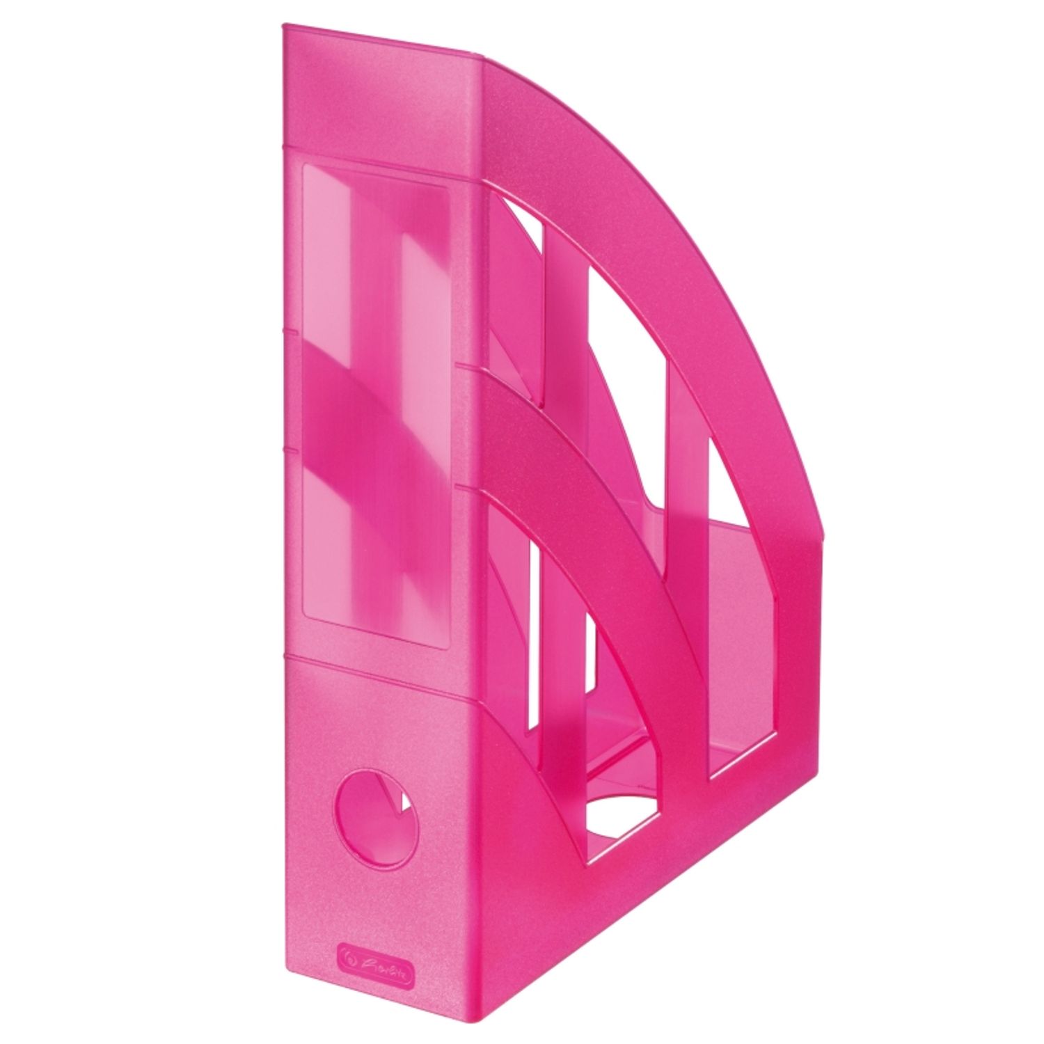 Suport Dosare Plastic A4 Roz Translucid fotografia produsului