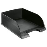 Tavita Documente Leitz Jumbo Plus, A4, Plastic, Negru, Suport Documente Leitz Jumbo Plus, Tavita pentru Documente, Su fotografia produsului