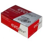 Agrafe Metalice EVOffice 50 mm, 100 Buc/Bax - Clipsuri Hartie fotografia produsului