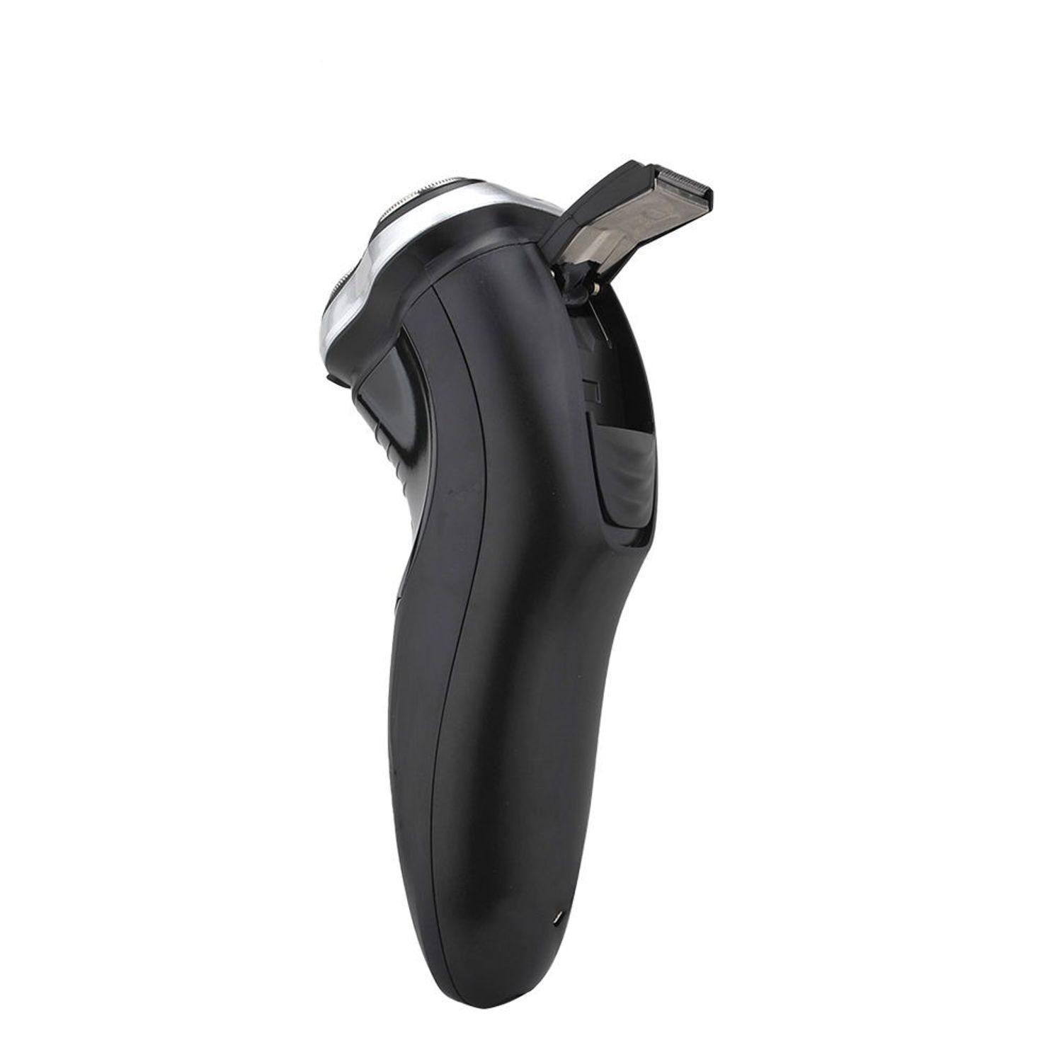 Aparat De Ras Electric Pritech, 3 Capete Rotative, Waterproof, Design Modern, Negru fotografia produsului View 4 L