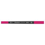 Pix Liner cu Doua Capete Daco Pensuliner, Varf Metalic 0.4 mm si Varf Tip Pensula, Fucsia, Pixuri Linere, Linere Daco fotografia produsului