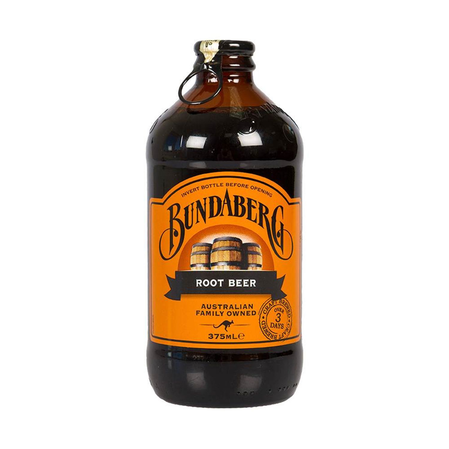 Bautura Fara Alcool Bundaberg Root Beer, 375 ml fotografia produsului