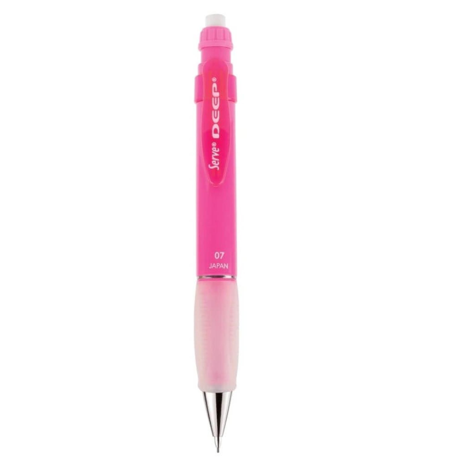Creion Mecanic Deep, 0.7 Mm, Corp Roz Fluorescent fotografia produsului