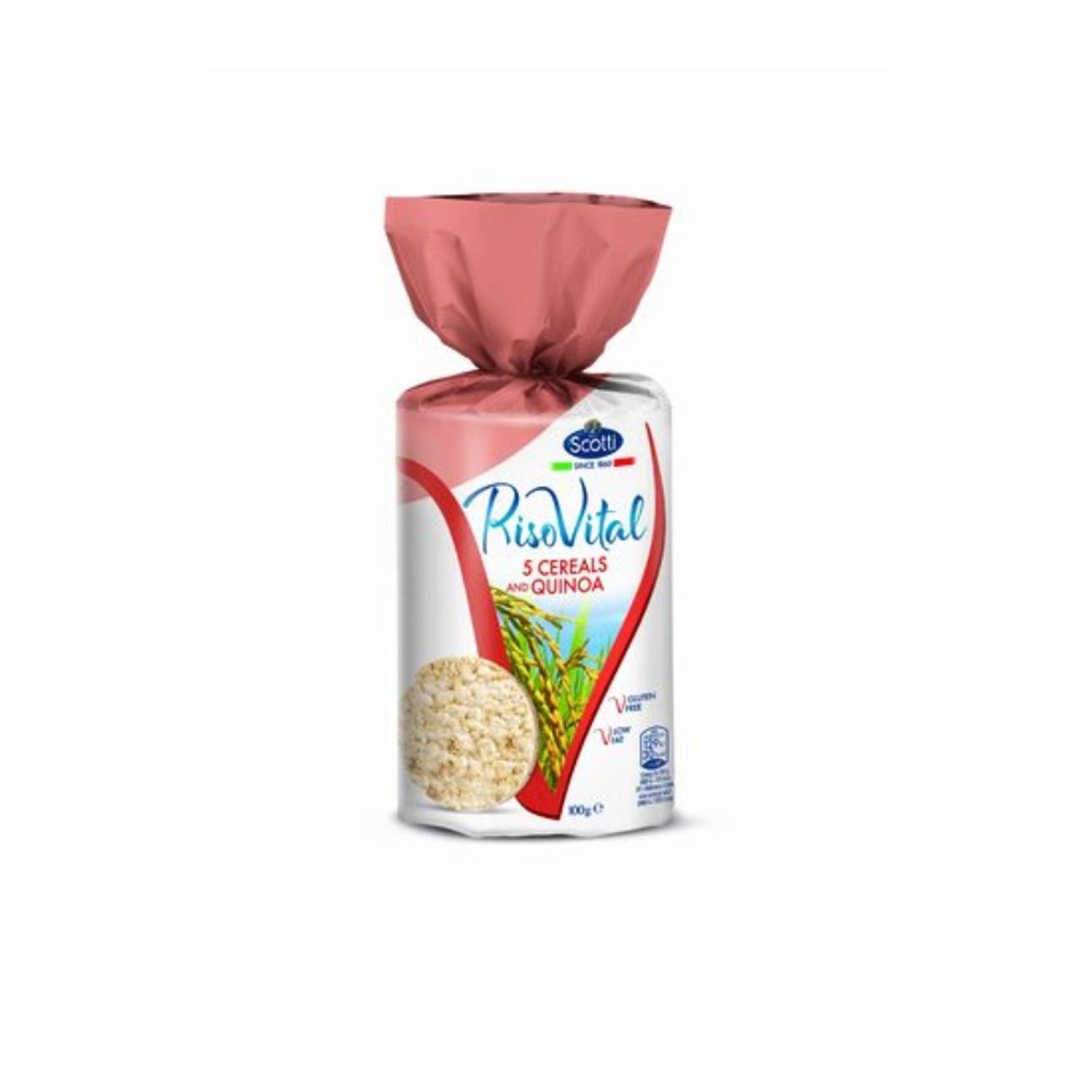 Tartine cu 5 Cereale si Quinoa Riso Vital Riso Scotti, 100 g fotografia produsului