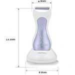 Epilator Electric Pritech, Lame Precise Din Otel Inoxidabil, Waterproof, albastru fotografia produsului View 2 S
