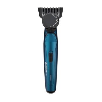 Aparat de tuns barba japanese steel beard trimmer,indicator control de lungime, albastru/negru
