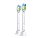 Pachet De 2 Capete Cu Periere Sonica Philips Sonicare Optimal White,Sincronizare Modurilor Brushsync, Alb fotografia produsului