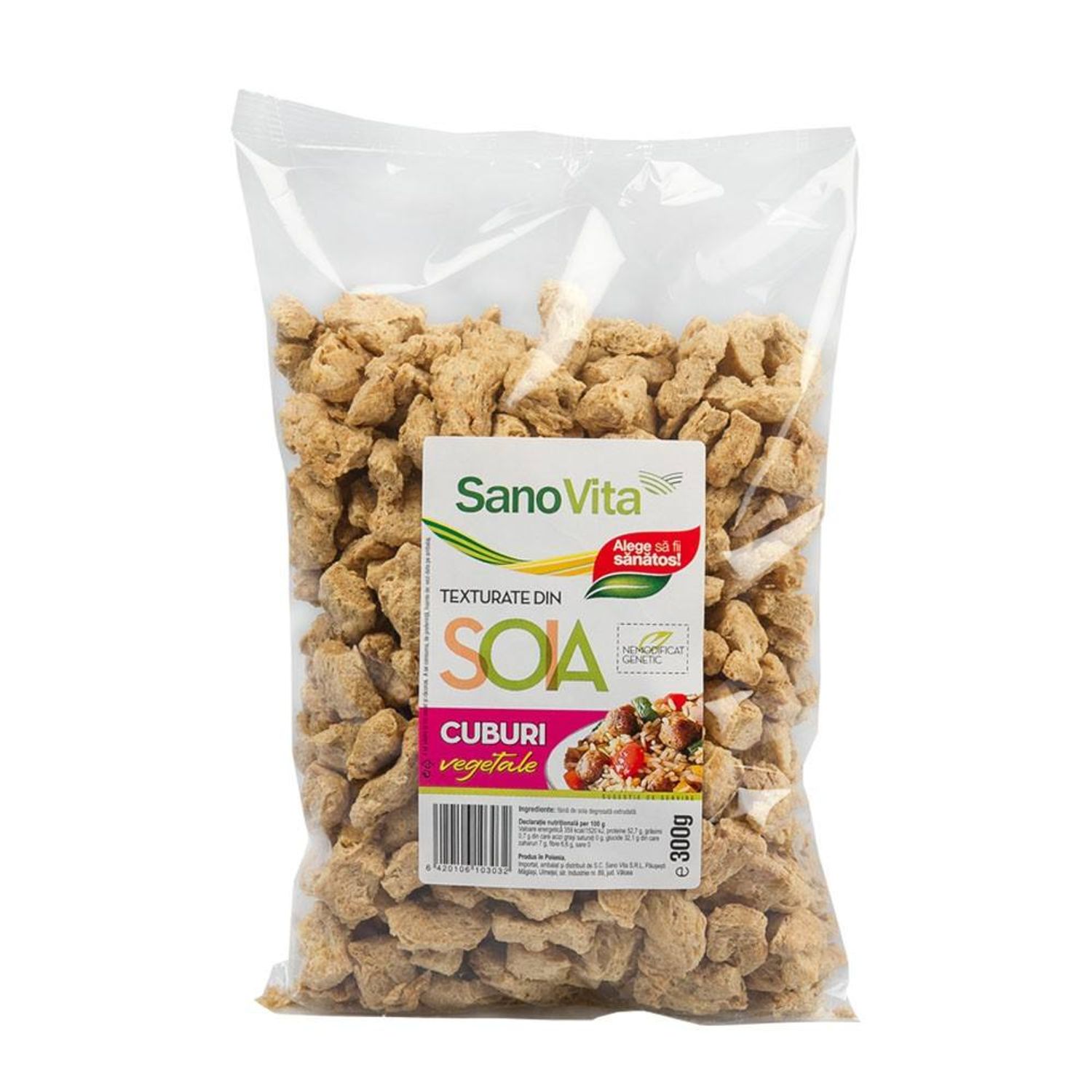 Cuburi Vegetale Sano Vita, 300 g fotografia produsului
