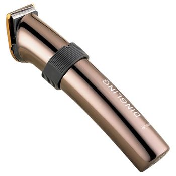 Aparat de tuns profesional, putere 4w, lame din otel inoxidabil, design modern, auriu