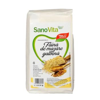 Faina de mazare galbena sano vita, 500 g