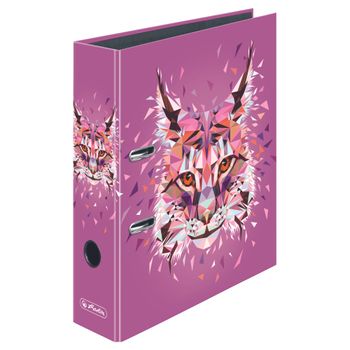 Biblioraft max.file a4 8 cm, motiv wild animals lynx