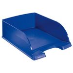 Tavita Documente Leitz Jumbo Plus, A4, Plastic, Albastru, Suport Documente Leitz Jumbo Plus, Tavita pentru Documente, fotografia produsului