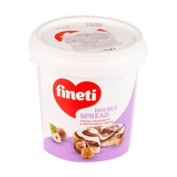 Crema de Ciocolata Tartinabila Fineti Double Spread, 1Kg elefant.ro