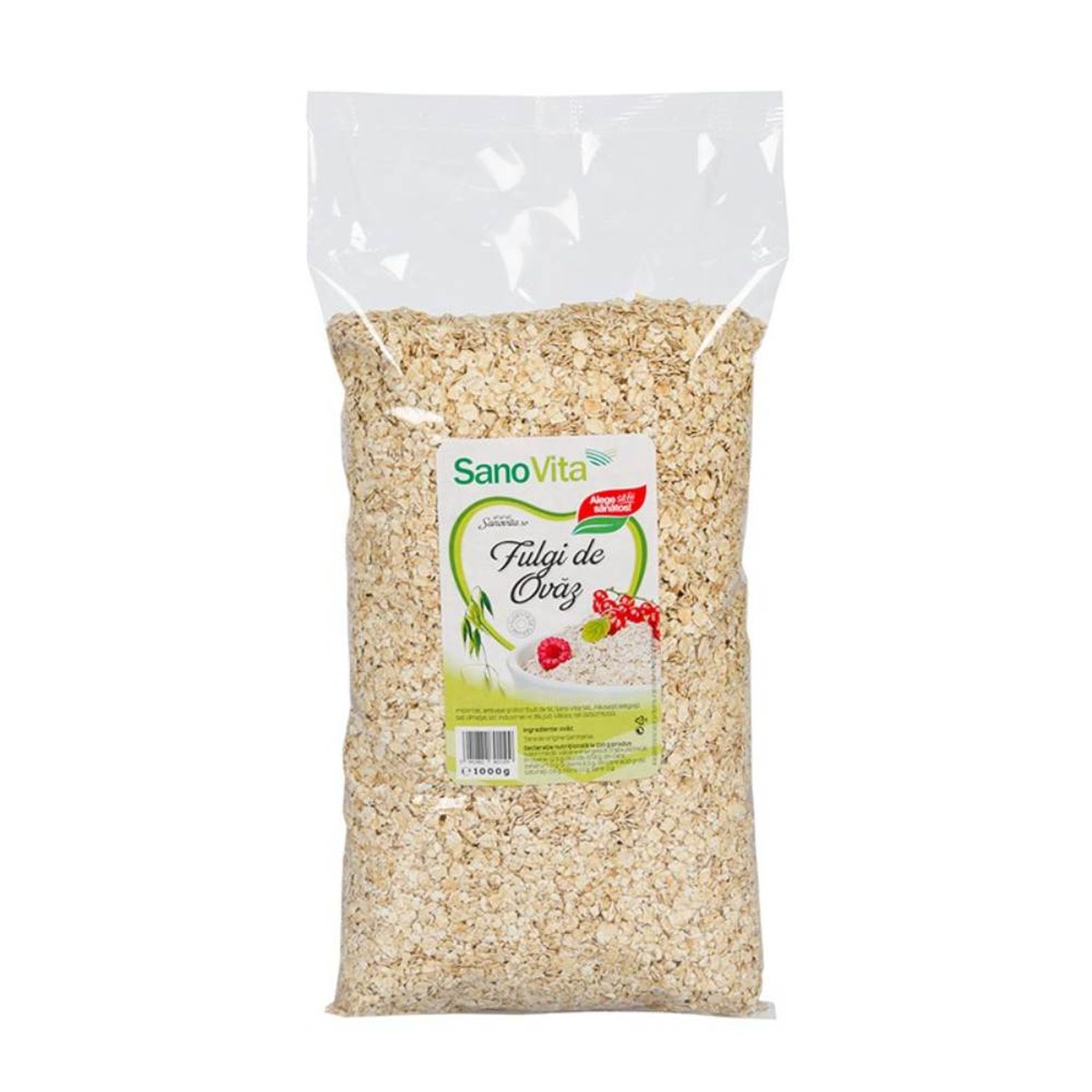 Fulgi de Ovaz Sano Vita, 1 kg fotografia produsului