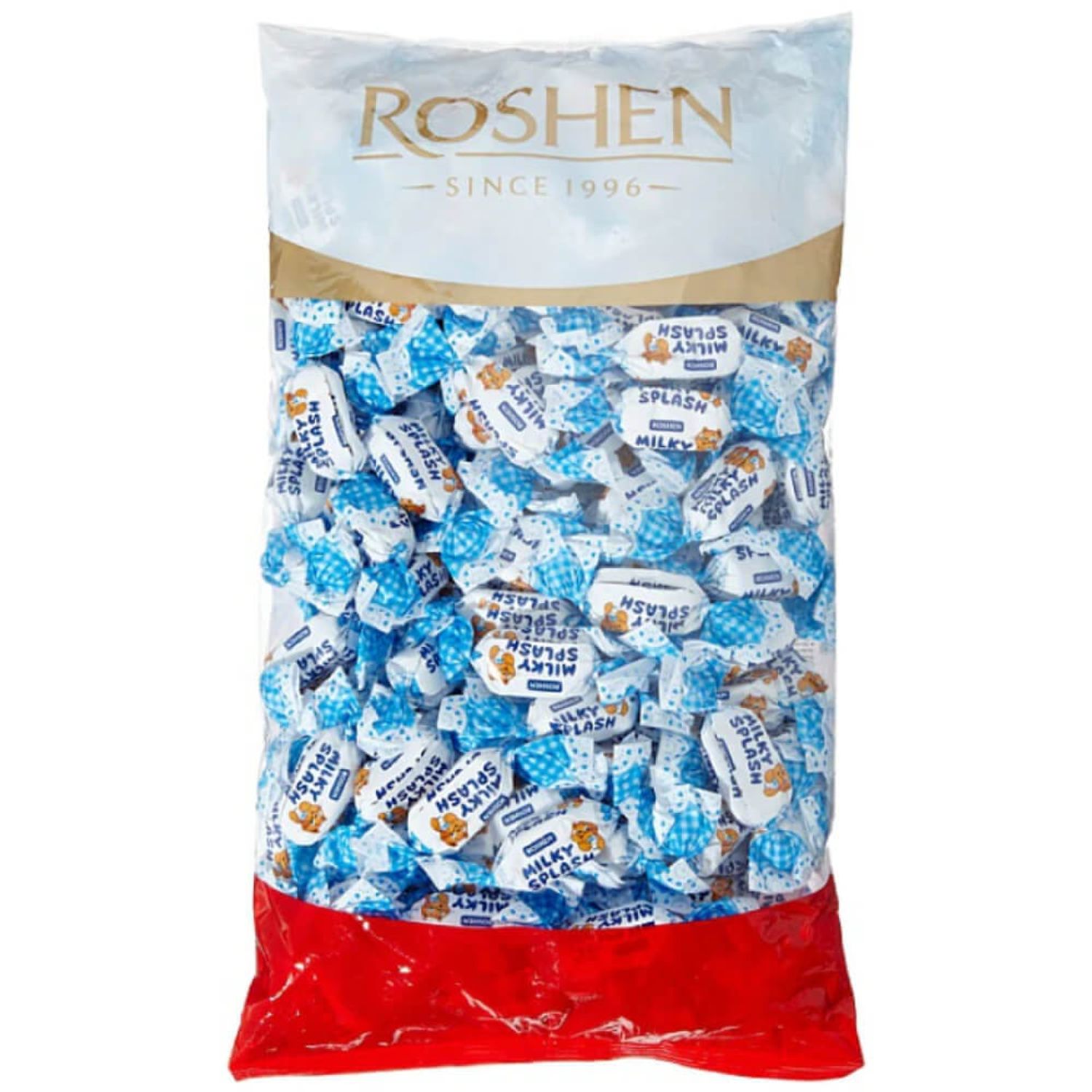 Caramele Roshen Milky Splash, 1Kg fotografia produsului