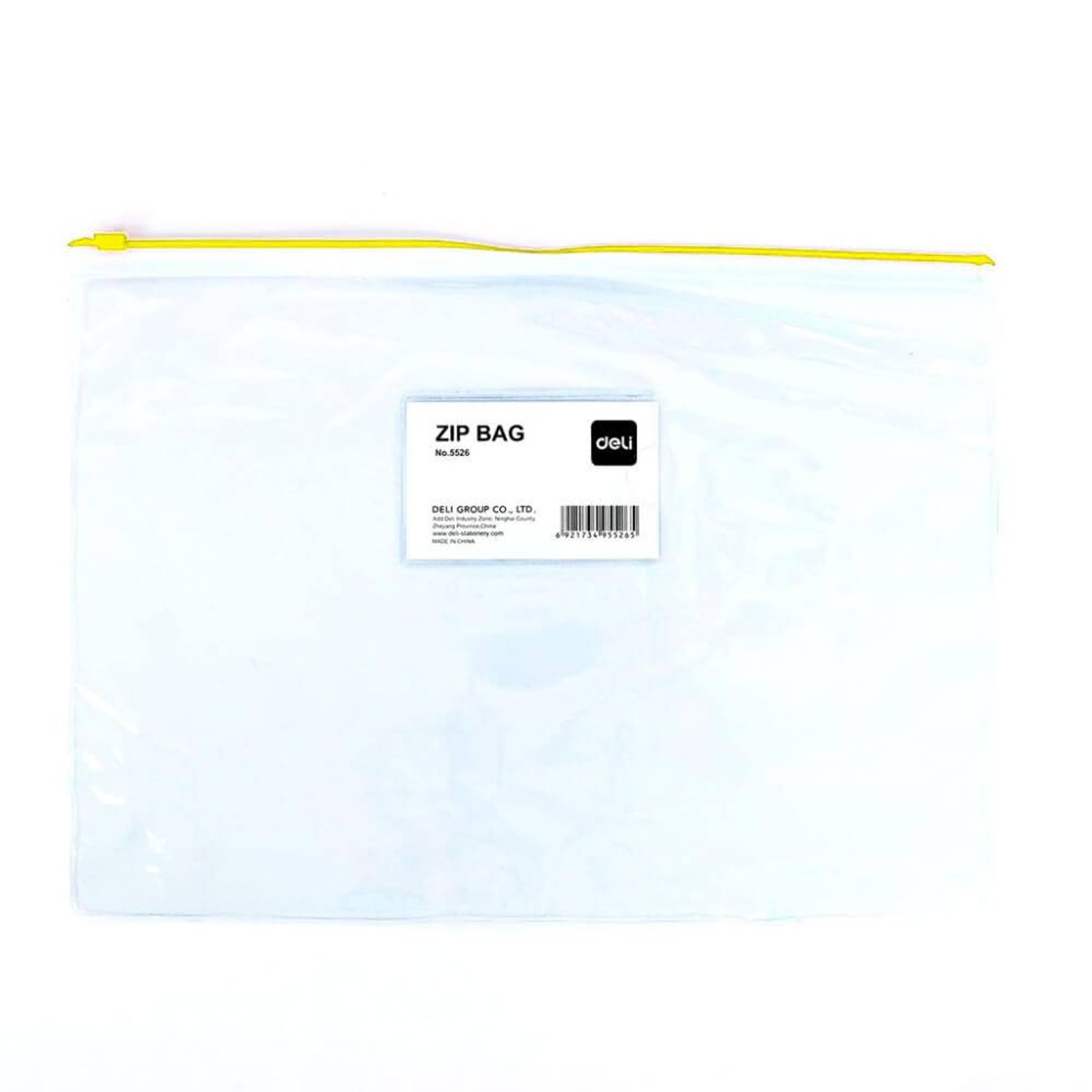 Mapa de Protectie A4 Tip Zip Deli, Buzunar pentru Carti de Vizita, LCMDLE5526GA fotografia produsului