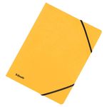 Mapa A4 din Carton cu Elastic Esselte Lux, Galbena fotografia produsului