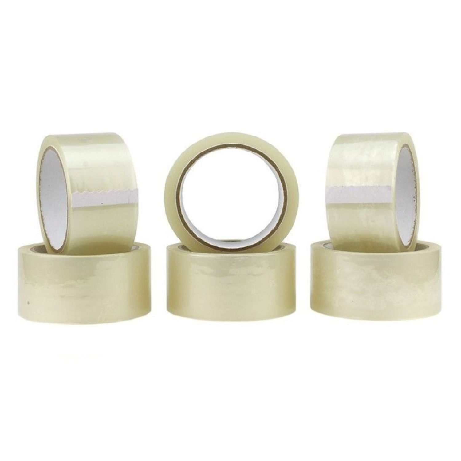 Set 6 Role Banda Adeziva Pack Acrilic, 48mm x 60m fotografia produsului