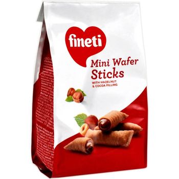 Napolitane cu Crema Fineti Wafer Sticks, 100 g elefant.ro Alimentare & Superfoods