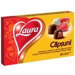 Bomboane cu Crema de Capsuni si Frisca Laura, 140 g fotografia produsului