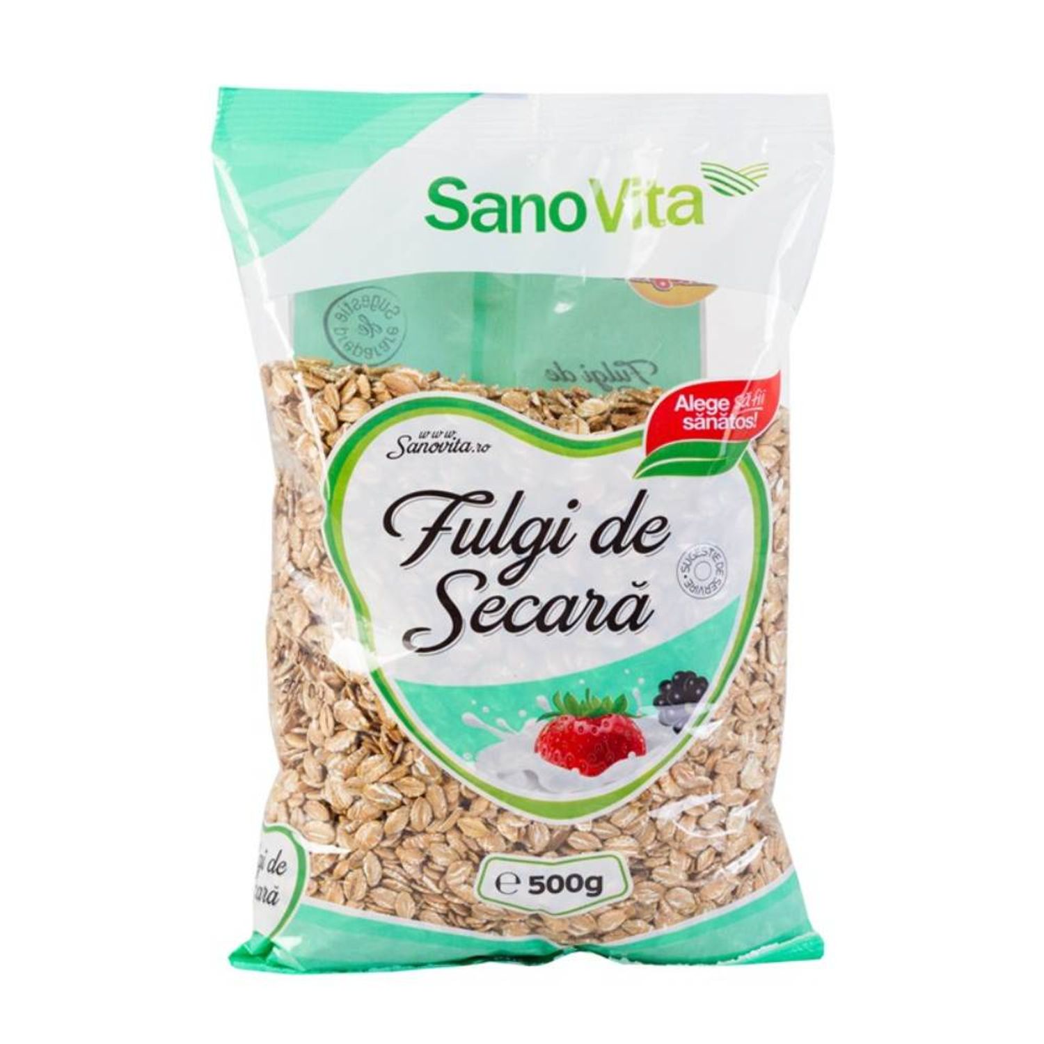 Fulgi de Secara Sano Vita, 500 g fotografia produsului