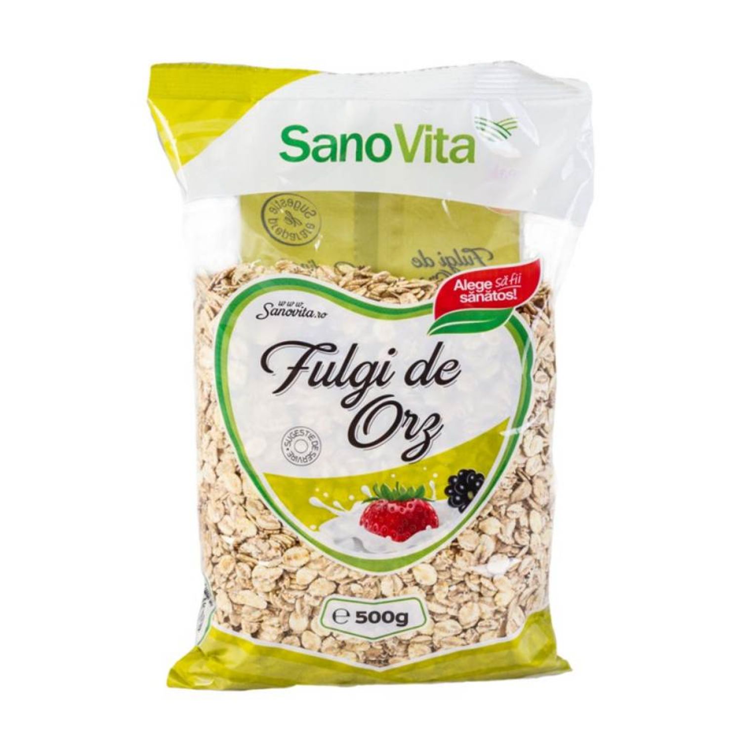 Fulgi de Orz Sano Vita, 500 g fotografia produsului
